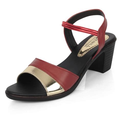 Denill Women Fashion Sandals (Cherry) UK 3 : Amazon.in: Fashion