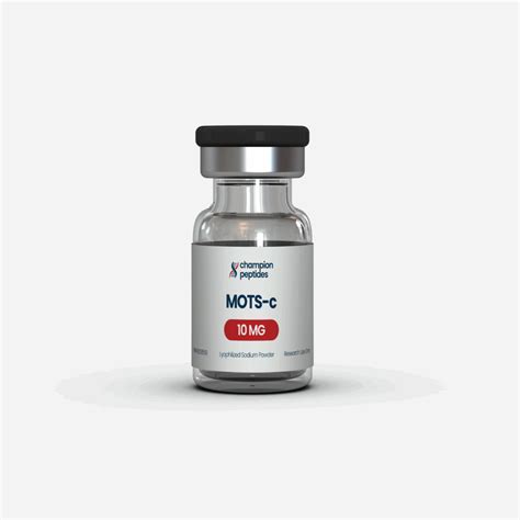 MOTS-c 10mg | Champion Peptides | America's Premier Source for Research ...