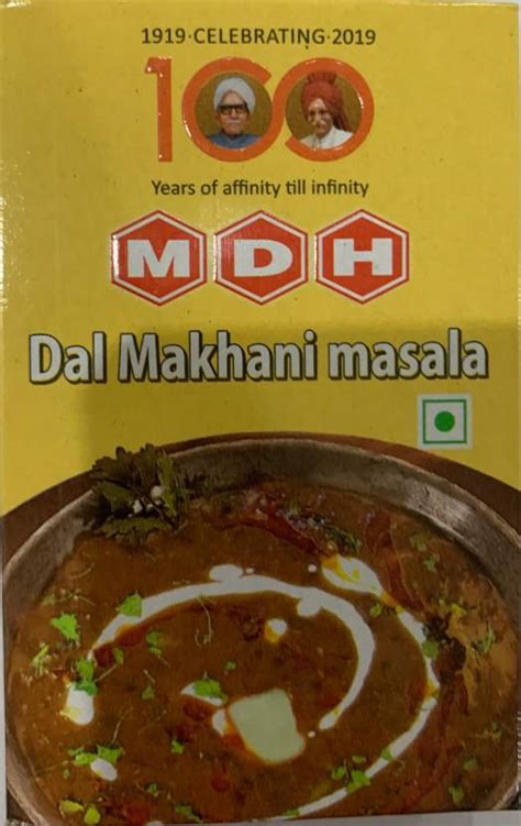 MDH DAL MAKHANI MASALA 100G Price in India - Buy MDH DAL MAKHANI MASALA ...