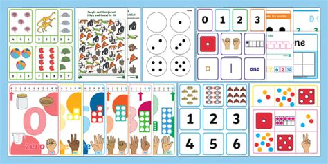 EYFS Counting 1-10 Number Sack | Twinkl (teacher made)