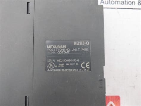 Mitsubishi Electric Qd75M2 Positioning Unit Plc Module – Aeliya Marine