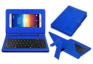 ACM Keyboard Case Compatible with Lava A67 Mobile Flip Cover Stand ...