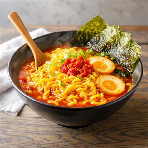 Cheesy Spicy Ramen: A Comfort Food Delight