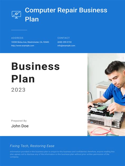 Sample Business Plan of a Computer Shop 的图像结果