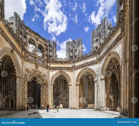 Capelas Imperfeitas of the Batalha Monastery Editorial Stock Image ...