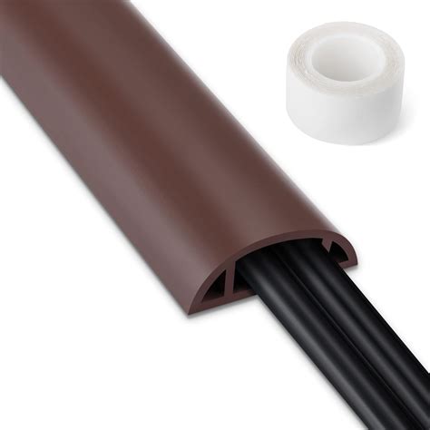 Amazon.com: Cord Hider Floor, 3FT, Brown Cord Cover Floor, Cord ...