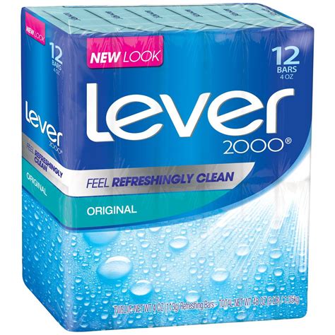 Lever 2000 Bar Soap, Original, 4 oz., 24 Count (Packaging may Vary ...