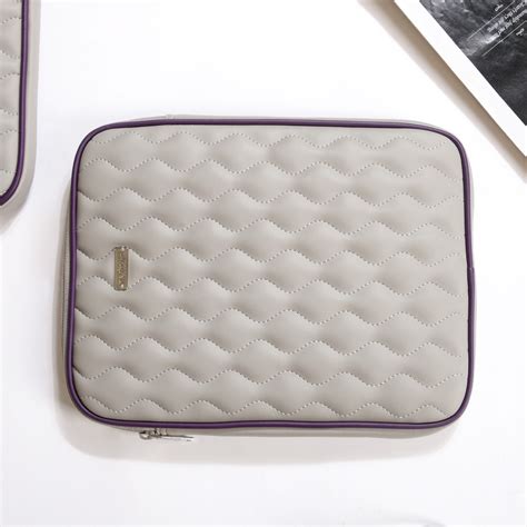 Premium Vegan Leather iPad Cover Grey Online - Premium Laptop Bag ...