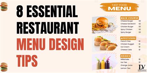 Image result for Restaurant Menu Design Tips