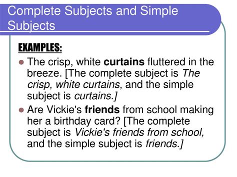 PPT - Subjects PowerPoint Presentation, free download - ID:2281121