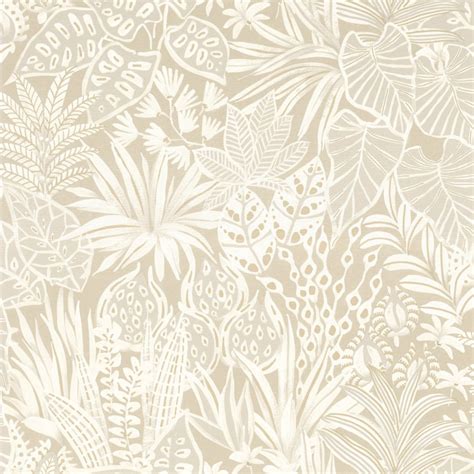 Neutral Patterned Wallpapers by Casamance