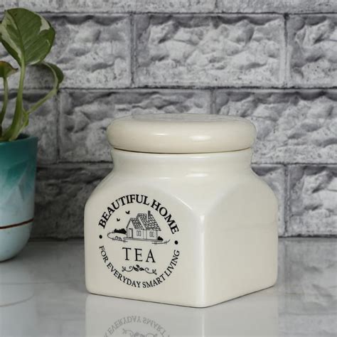 Buy Mendo Dolomite Tea Jar - 870ml from Home Centre at just INR 999.0