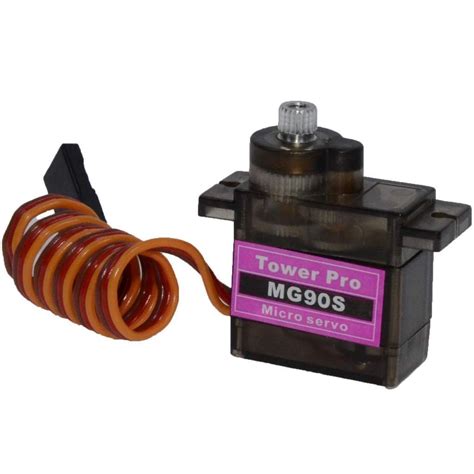 REES52 MG90S Metal Gear Micro Tower Pro Servo Motor Compatible With ...