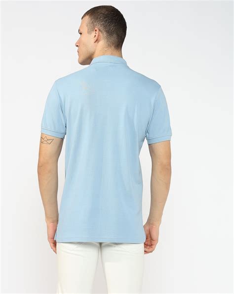 Regular Fit Polo T-shirt with Signature Branding