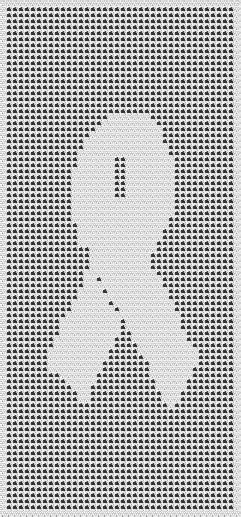 Image result for Which Way Filet Afghan Pattern