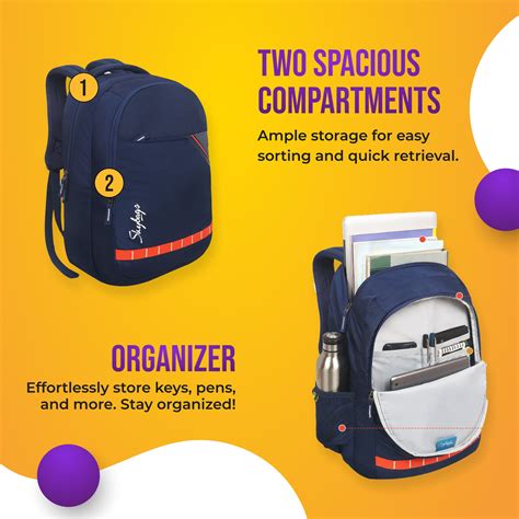 Skybags Xeno 01 Laptop Backpack (E) Blue