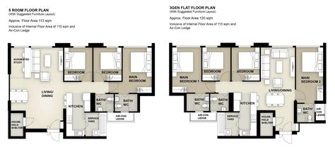Hdb 5 Room Standard Floor Plan | Viewfloor.co
