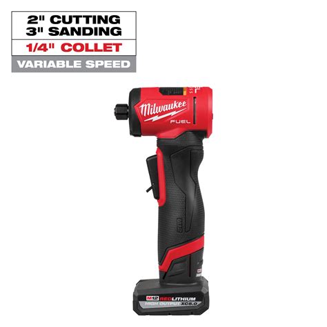 M12 FUEL™ 1/4" Right Angle Die Grinder Kit | Milwaukee Tool