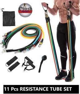 Oddish 11 in 1 Resistance Bands Set for Exercise, Stretching, and ...