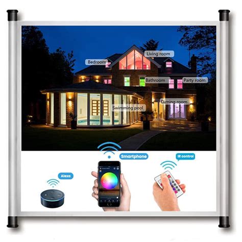 TECPHILE Mini Smart WiFi LED RGBW IR Strip Controller | Concept Kart