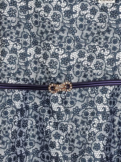 Buy Girls Navy Blue Satin Finish Dress With Belt | Peppermint