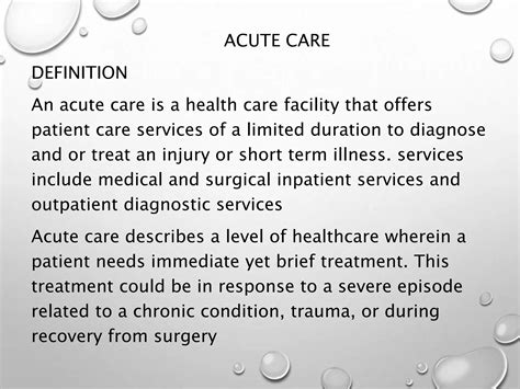 AMBULATORY CARE, ACUTE AND CRITICAL CARE (1).pptx | First Aid | Injuries