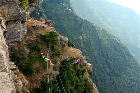 Zip-lining at Mukteshwar, Mukteshwar - TimesTravel