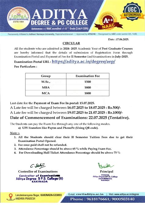 Aditya Degree Colleges