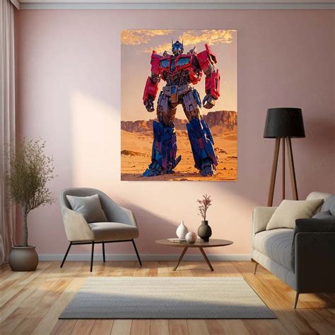 Optimus Prime Transformer Metal Poster – Epic Wall Art – TURTLEWINGS