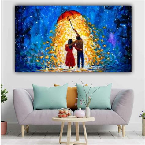 Canvas Paintings | The Seven Colours - Buy Wall Painting Frame