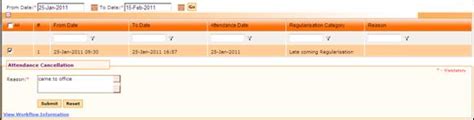 Attendance Cancellation