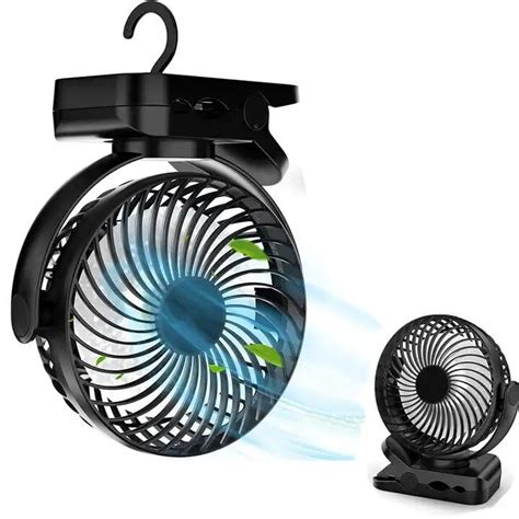 Verilux® Rechargeable Table Fan– verilux