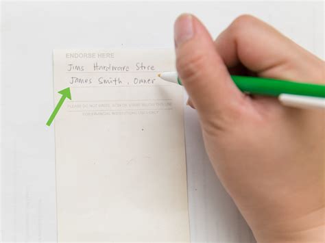 Expert Advice on How to Endorse a Check - wikiHow