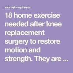 Image result for Total Knee Replacement Exercise Program