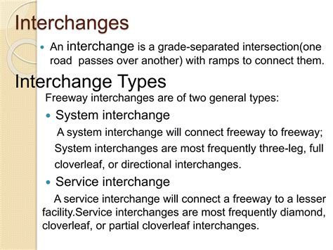 Image result for Types of Road Interchanges