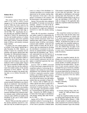 Fillable Online irs notice 98 2 Fax Email Print - pdfFiller