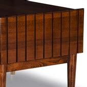 Buy Mcmillan Brown Veneer Solid Wood Side & End Table at Durian.