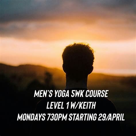 MENS YOGA 5-WEEK COURSE, LEVEL I, BIJA YOGA, Penrith, 29 April 2024 ...