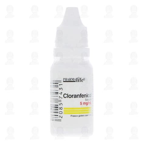 Cloranfenicol 5mg Gotas, 15 ml Pharmalife.