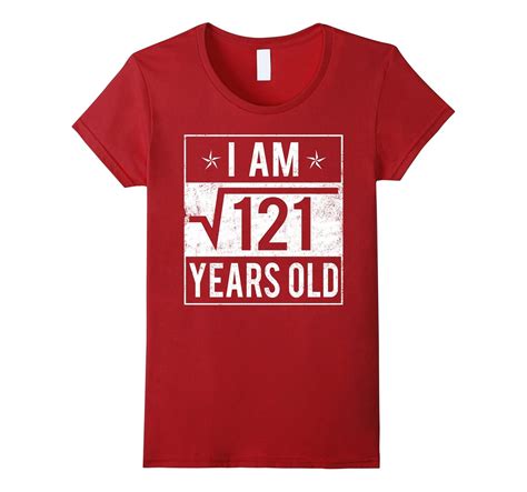 Square Root 121 for 11th Birthday 11 Years Old T-Shirt-4LVS – 4loveshirt