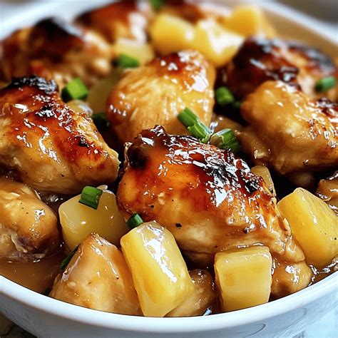 Sweet Hawaiian Crockpot Chicken Recipe
