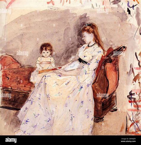 Berthe Morisot (1841-1895), French, Impressionism - The Artist's Sister ...