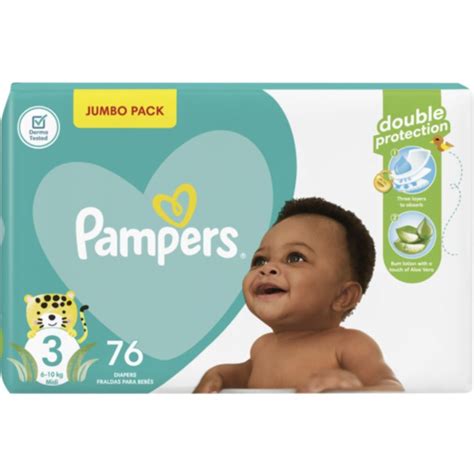 Pampers Jumbo Pack Size 3 Midi Diapers 76s - Superb Hyper