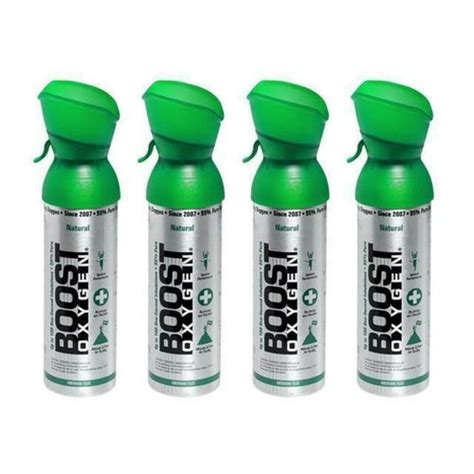 Buy Impulso natural de oxígeno portátil 5 Litros Bote de oxígeno puro ...