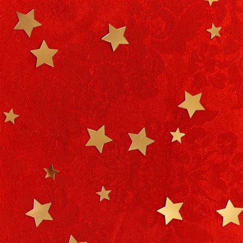 Free Images : table, star, petal, celebration, decoration, pattern, red ...