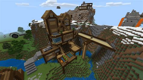 Image result for Cliffside Mansion Minecraft Tutorial