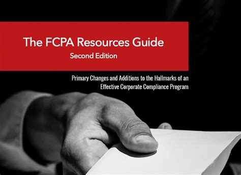 FCPA Resources Guide, Second Edition: The 2020 Changes and Additions to ...