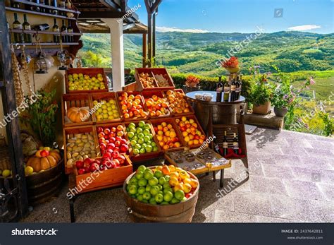 Most Beautiful Fruit Vegetable Shop Nice Stock Photo 2437642811 ...