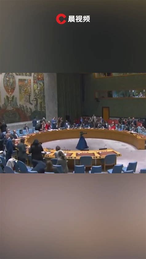 遭美国一票否决，联合国安理未通过加沙地带停火决议草案，中方回应_腾讯视频}