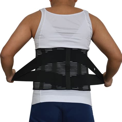 Health Care Breathable Waist Lumbar Support Belt Pain Relief Lower Back ...